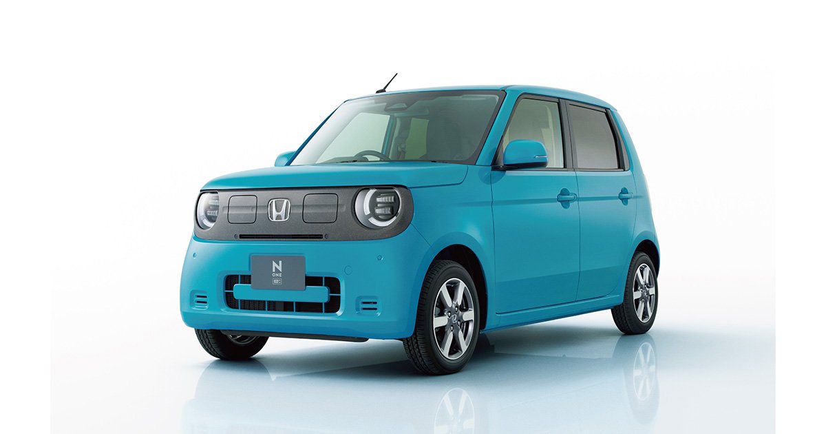 ホンダ N-ONE e:（初代）フロント3/4