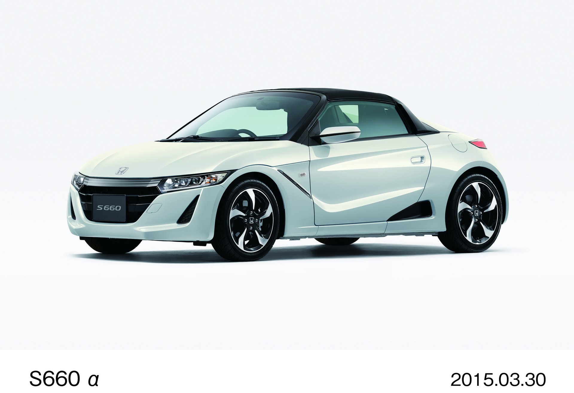 ホンダ S660（初代 α）フロント3/4