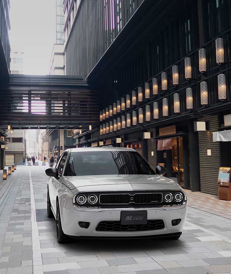 光岡自動車 M55のフロントビュー