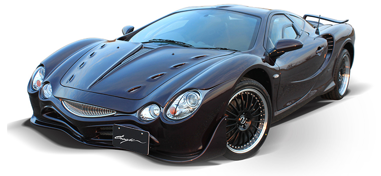 光岡自動車 オロチのフロントビュー