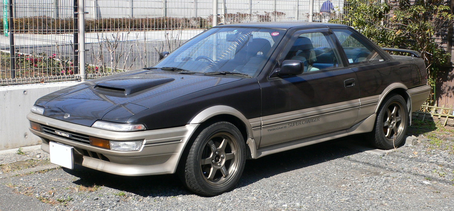 トヨタ スプリンタートレノ（5代目）の外観