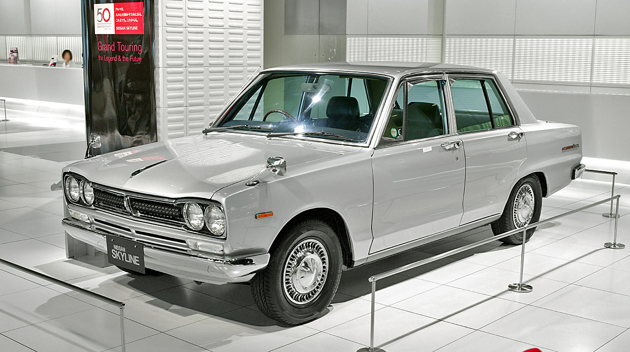 日産 スカイライン（初代〜7代目）の外観