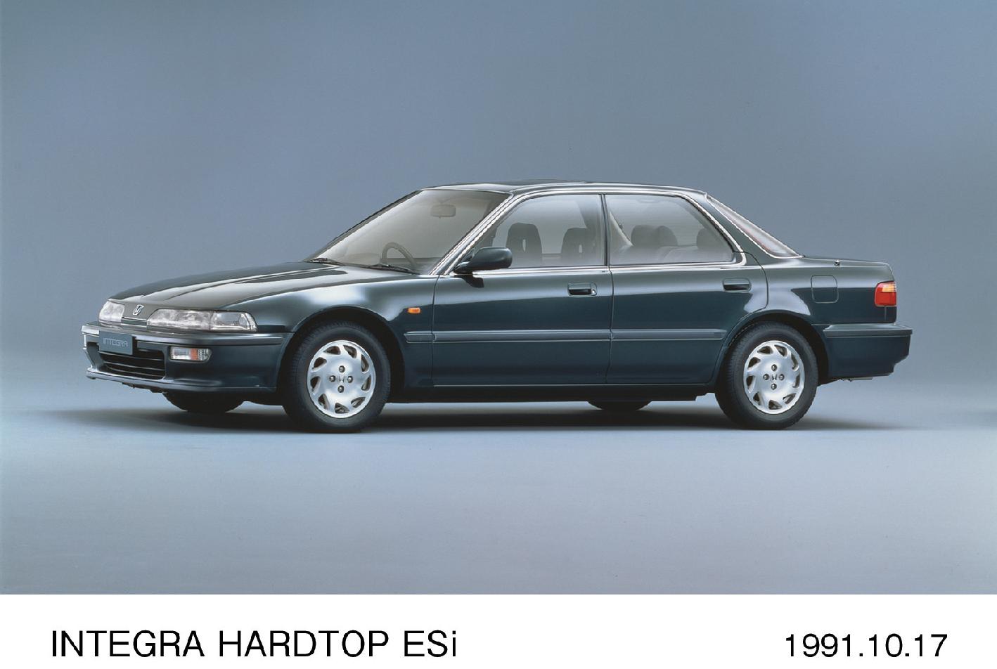 ホンダ インテグラ（2代目）4ドア・ハードトップ ESiの外観