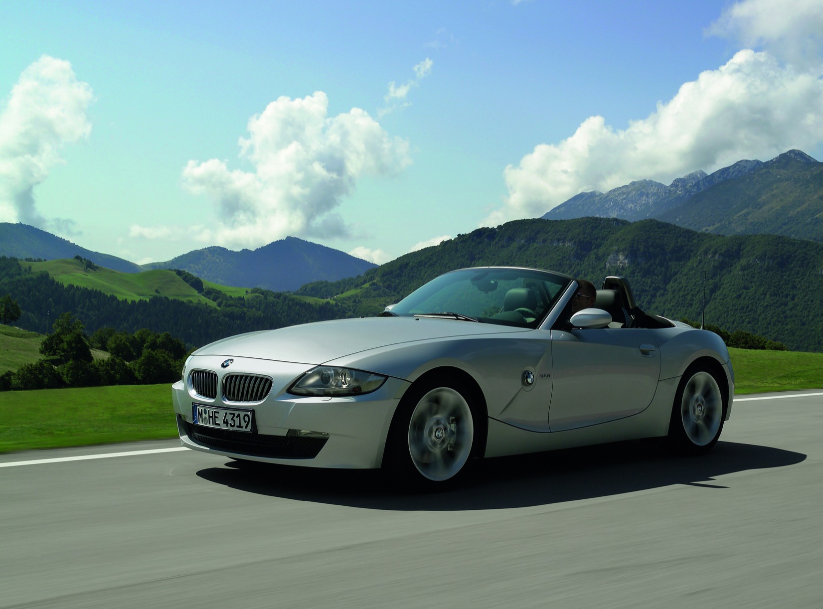 BMW Z4（初代・E85/E86型）の外観、フロント3/4アングル