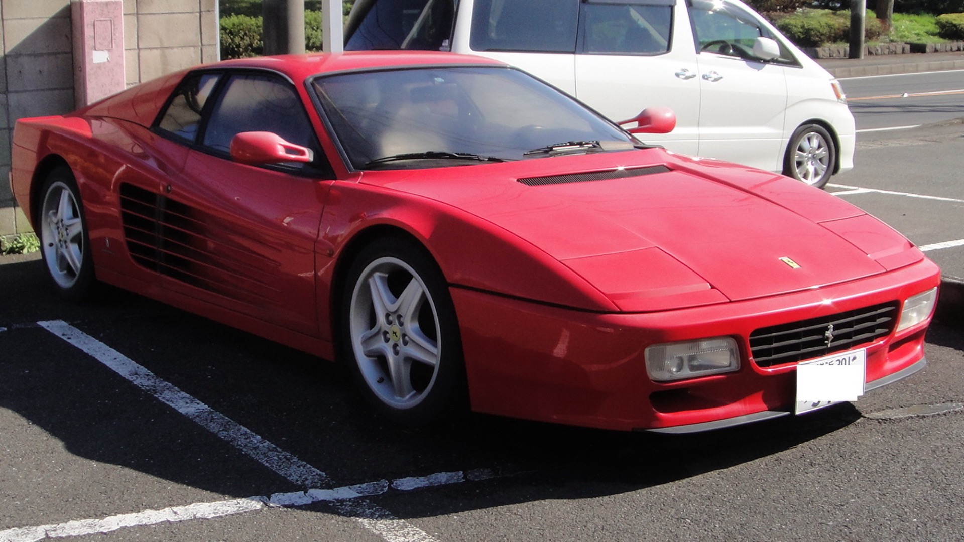 フェラーリ テスタロッサ 512TR（2代目）の外観